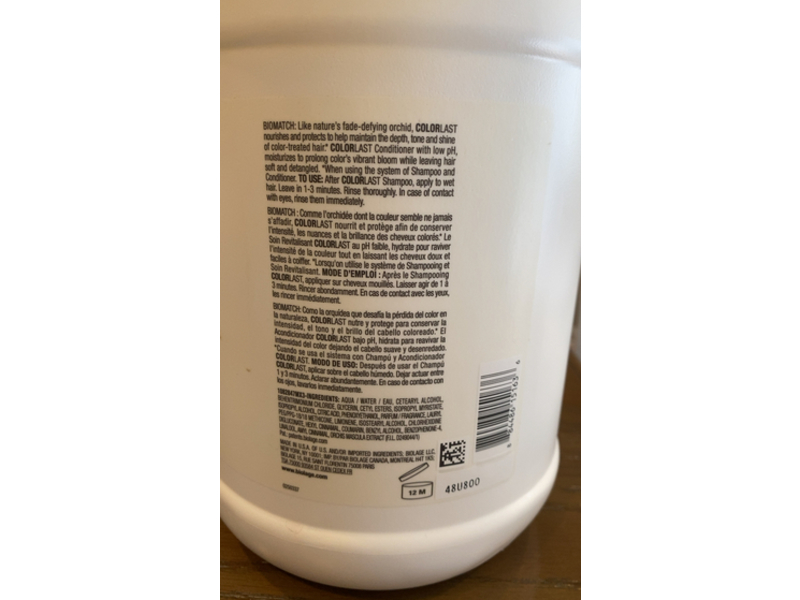 Biolage Color Last Conditioner, Orchid, 3.75 L