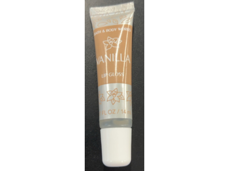 Bath & Body Works Lip Gloss, Vanilla, 0.47 fl oz/14 mL