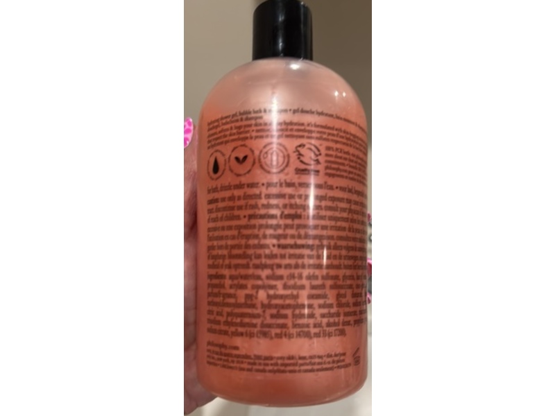 Philosophy Shower Gel, Cabana Girl, 16 fl oz/480 mL