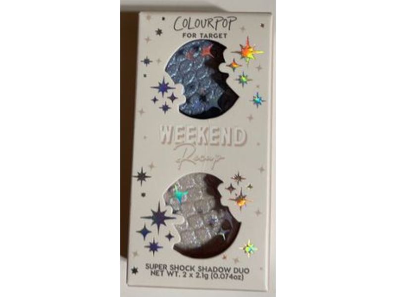 ColourPop For Target Super Shock Shadow Duo, Weekend Recap, 0.07 oz/2.1 g
