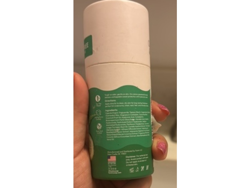 Fomin Whole Body Deodorant, Cucumber Aloe, Hyaluronic Acid, 1.76 oz/50 g