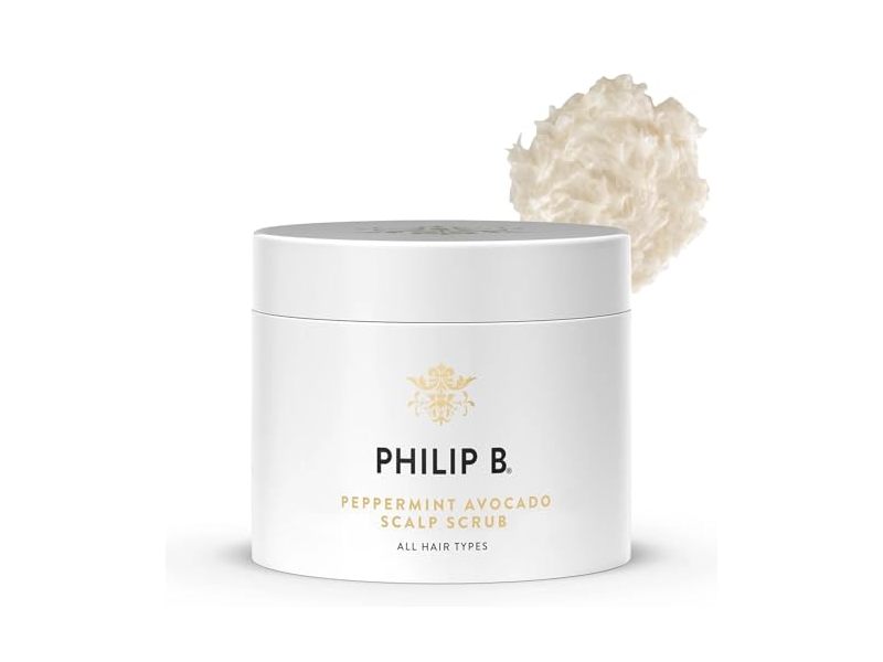 Philip B Scalp Scrub, Peppermint Avocado, 8 fl oz/236 mL