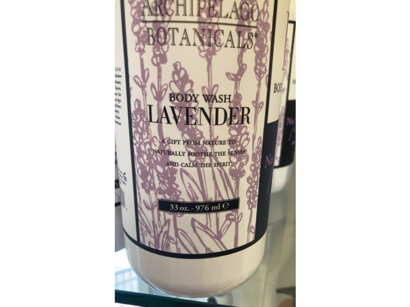 Archipelago Botanicals Body Wash, Lavender, 33 oz/976 mL