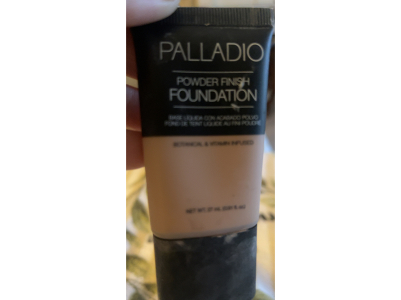 Palladio Powder Finish Foundation, Ivory, 0.91 fl oz/27 mL