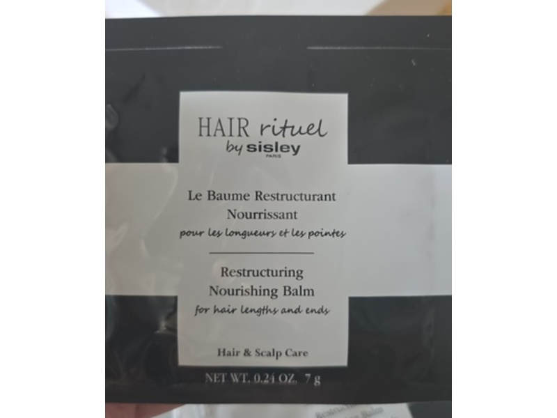 Sisley Paris Hair Rituel Restructuring Nourishing Balm, 0.24 oz/7 g