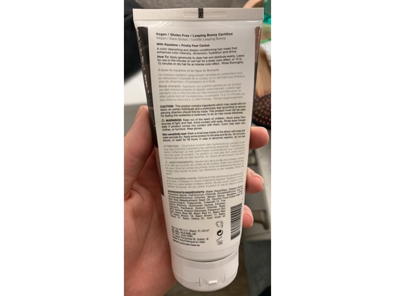 IGK Color Depositing Mask, Brown Bella, 6.0 fl oz/180 mL