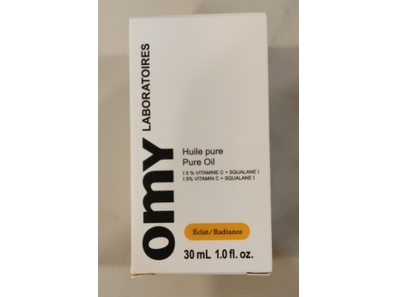 Omy Laboratories Pure Oil, 5% Vitamin C+Squalane, 1 fl oz/30 mL