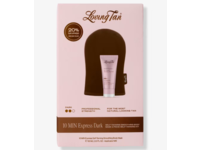 Loving Tan 10 Min Express Self-Tanning Smoothing Body Mask + Applicator Mitt, Dark, 2 fl oz/60 mL - thumbnail 1