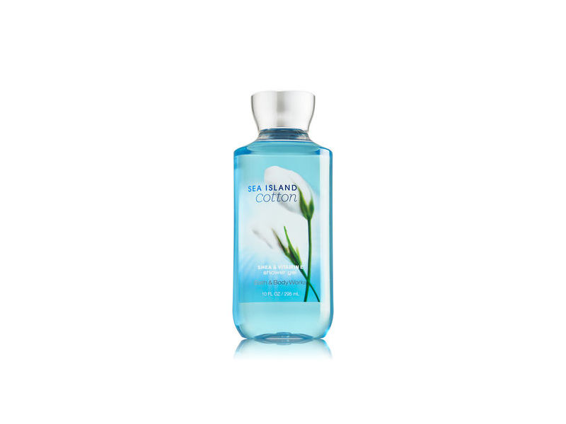 Bath & Body Works Shower Gel, Sea Island Cotton, 10.0 fl oz