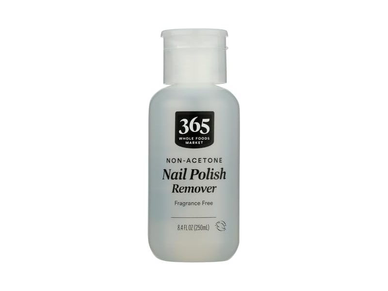 365 Whole Foods Market Nail Polish Remover Fragrance Free, 8.4 fl oz/250 mL