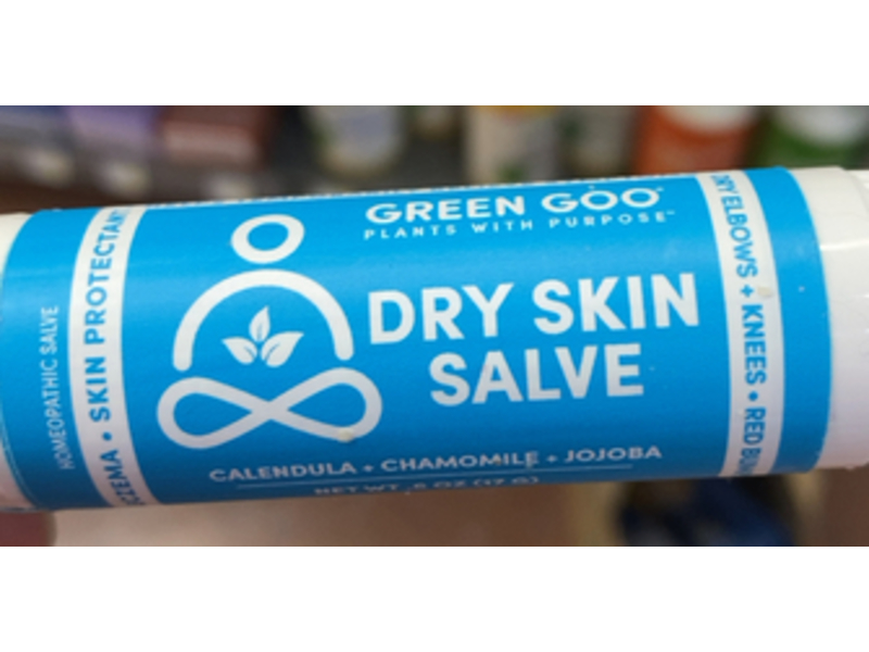 Green Goo Dry Skin Slave, Calendula + Chamomile+ Jojoba, 0.6 oz/17 g
