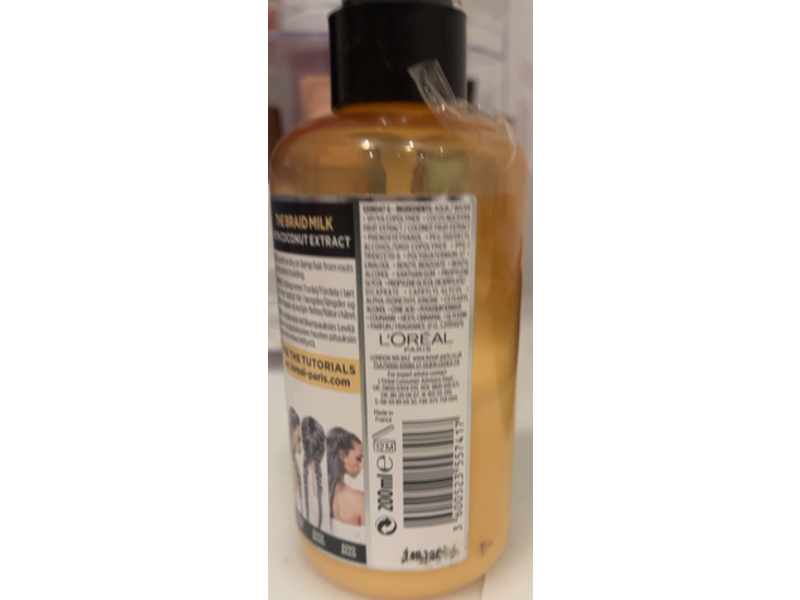 Loreal Paris Stylista The Braid Milk, Coconut, 200 mL