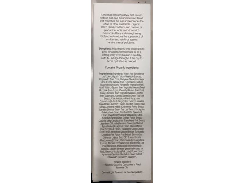 Ogee Luminous Botanical Face Mist, Hydraganics, 3 fl oz/90 mL