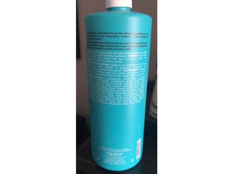 Moroccanoil Hydrating Shampoo, 33.8 fl oz/1 L