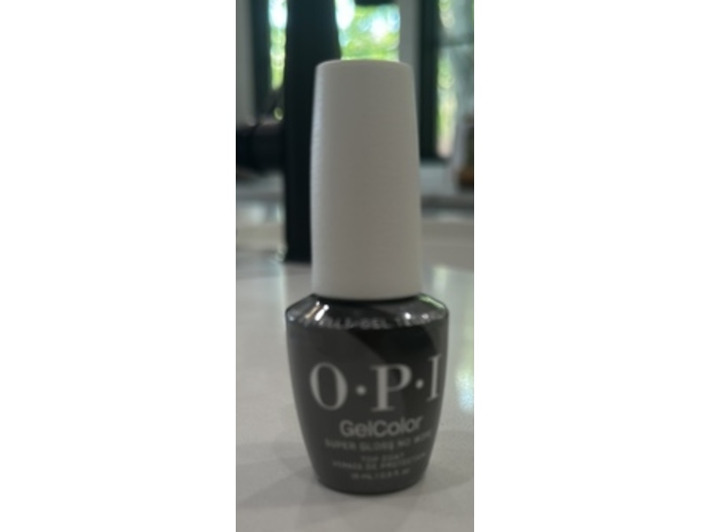 OPI Gelcolor Super Gloss No Wipe Top Coat, 0.5 fl oz