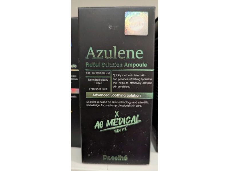 Dr.Esthe Azulene Relief Solution Ampoule,