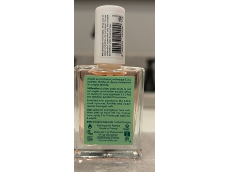 Manucurist Masque SOS Damaged Nail Mask, Repairing, 0.5 fl oz/15 mL