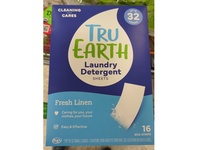 Tru Earth Laundry Detergent Sheets, Fresh Linen, 32 Loads, 16 Count - Image 2