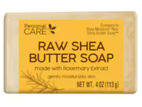 Personal Care Raw Shea Butter Soap, Rosemary Extract, 4 oz - Image 2