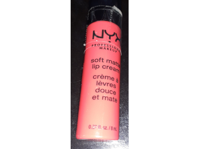 NYX Professional Makeup Soft Matte Lip Cream, Amsterdam, 0.27 fl oz/8 mL