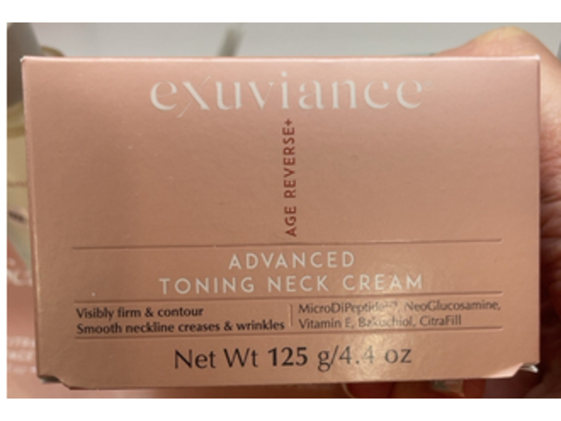 Exuviance Age Reverse+ Advanced Toning Neck Cream, 4.4 oz/125 g