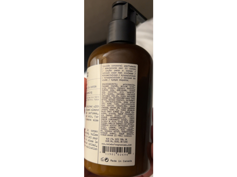 Le Labo Bergamote 22 Body Lotion, 8 fl oz/237 mL