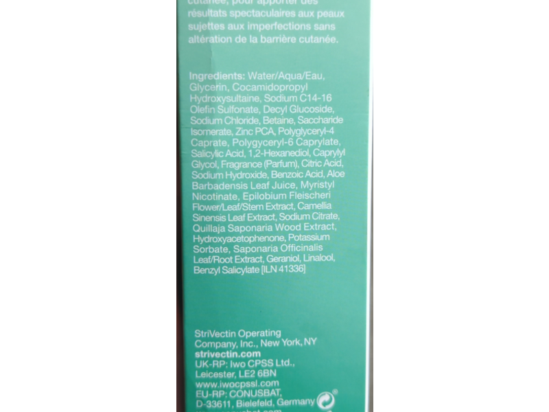 Strivectin Multi-Action Clear Gentle Daily Clarifying Cleanser, 5 fl oz/150 mL