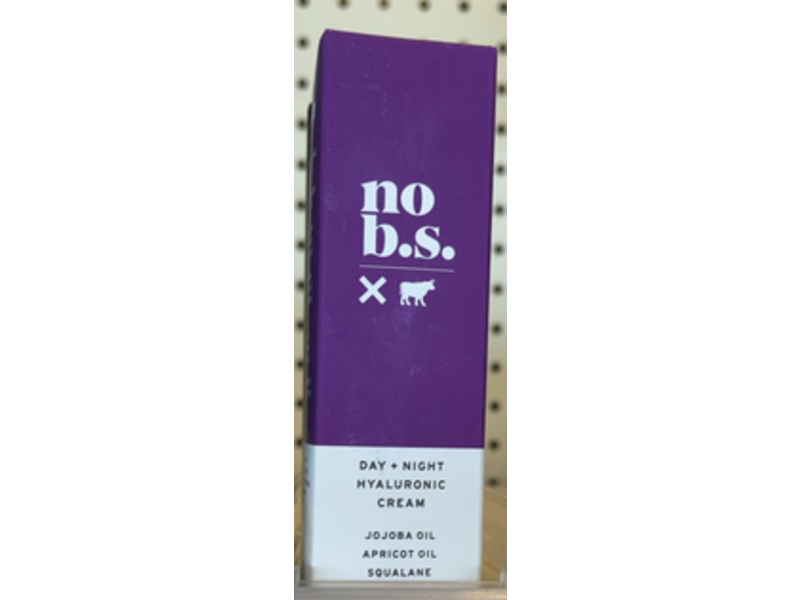 No B.s Day + Night Hyaluronic Cream, Jojoba Oil & Apricot Oil