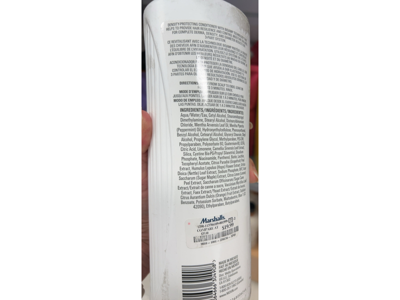 Nioxin Scalp Therapy Conditioner, 33.8 fl oz/1 L