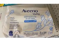 Aveeno Baby Sensitive All Over Wipes, 56 Count, Pack Of 3 - thumbnail 2