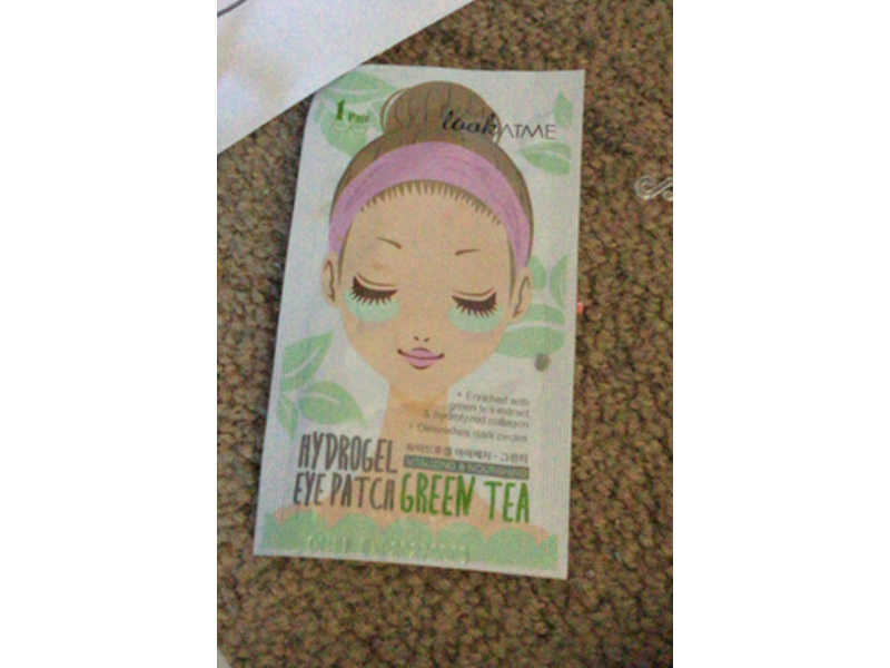 Lookatme Hydrogel Eye Patch, Green Tea, 10 Pairs