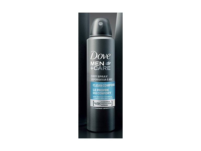 Dove Men Care Clean Comfort Antiperspirants Dry Spray, 107 g