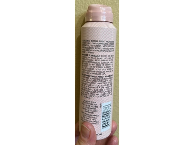 Ralph Lauren Refreshing Body Mist, Romance, 4.2 oz/120 g