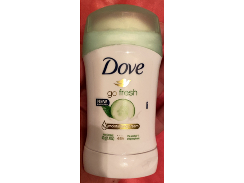 Dove Go Fresh Antiperspirant, Cucumber & Green Tea, 1.4 oz/40 g
