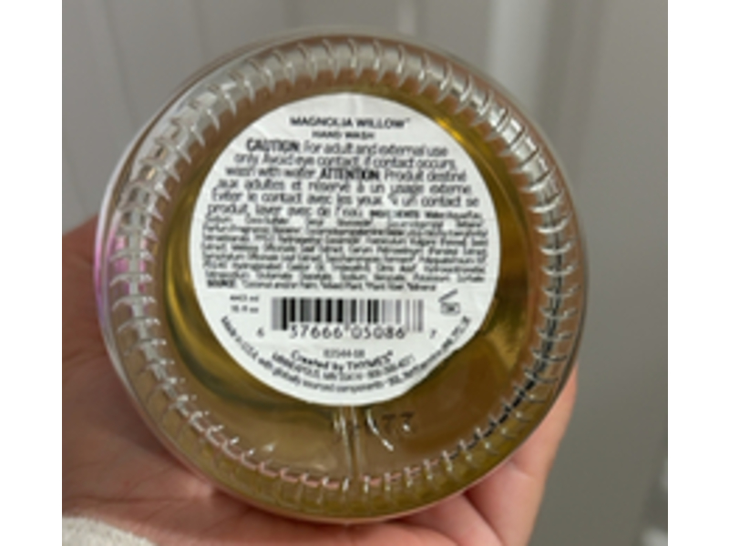 Thymes Hand Wash,Magnolia Willow, 15.0 fl oz/443 mL