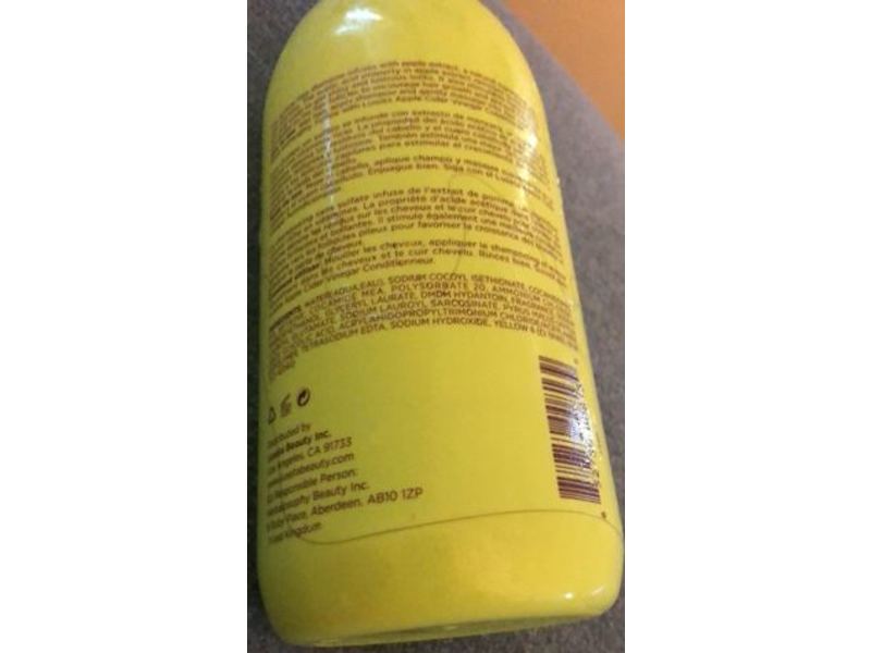 Luseta Apple Cider Vinegar Shampoo, Color Safe, 33.8 fl oz/1 L