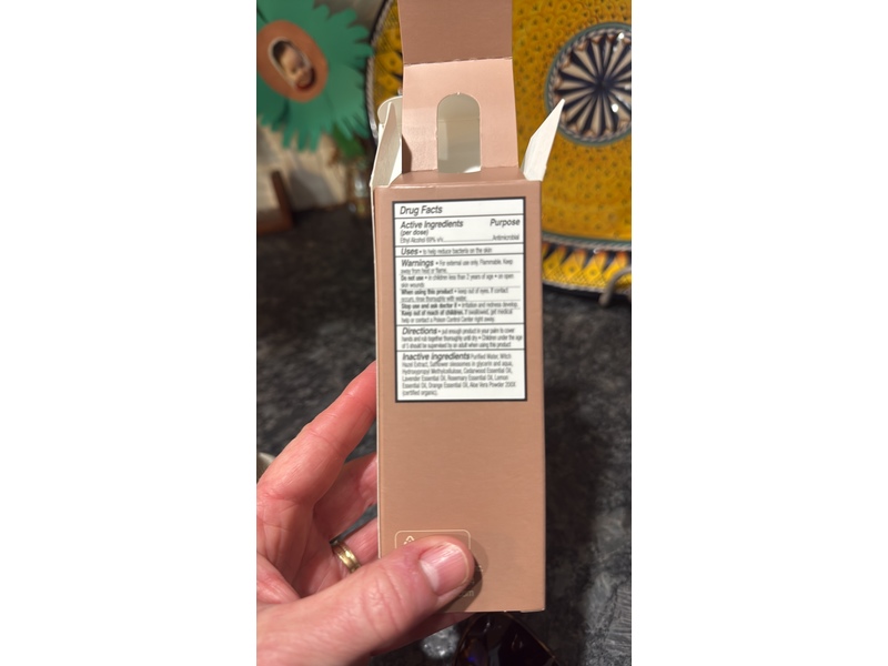 Paume Moisturizing Antibacterial Hand Gel, Signature, 3 fl oz/90 mL