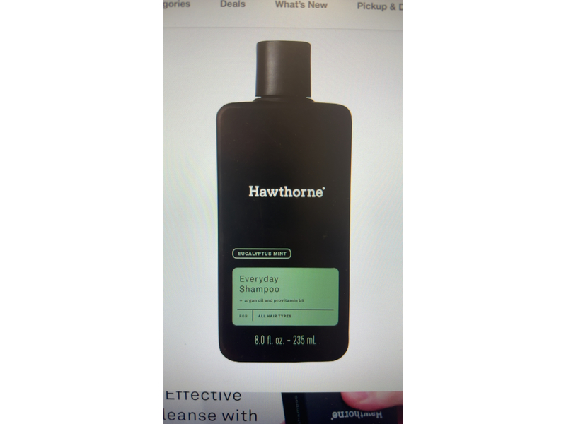 Hawthorne Everyday Shampoo, Eucalyptus Mint, 8.0 fl oz/235 mL