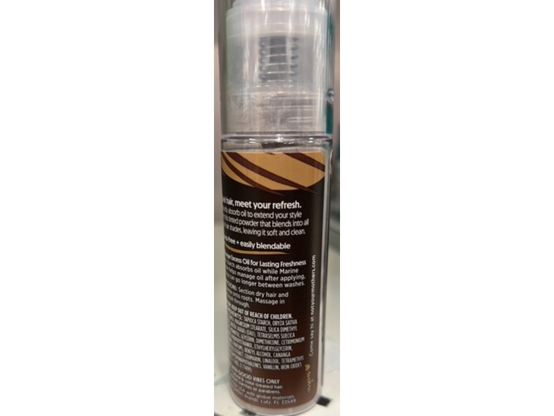 Not Your Mother's Dark Hair Clean Freak Dry Shampoo Powder, Palo Santo, 0.85 oz/24.1 g, Pack Of 2