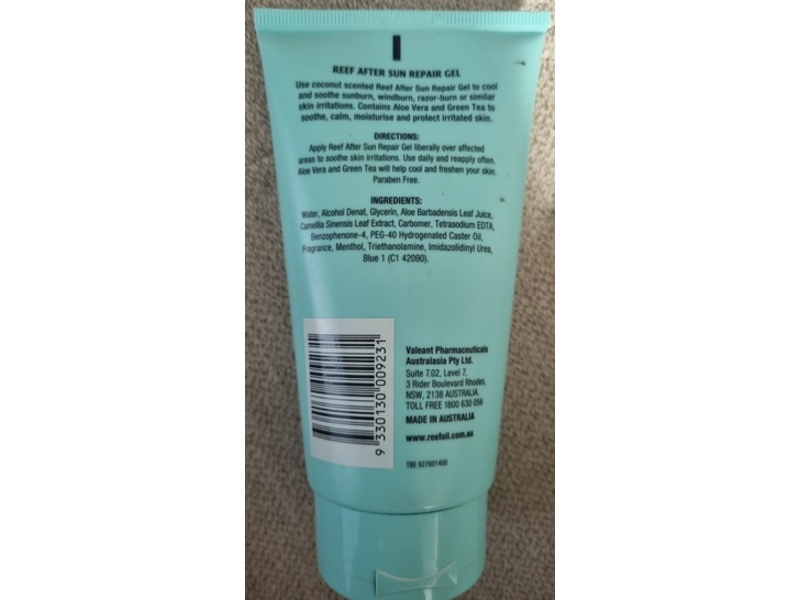 Reef After Sun Repair Gel, 150 mL