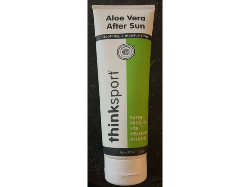 Thinksport Aloe Vera After Sun Relief Gel, 8 fl oz/237 mL