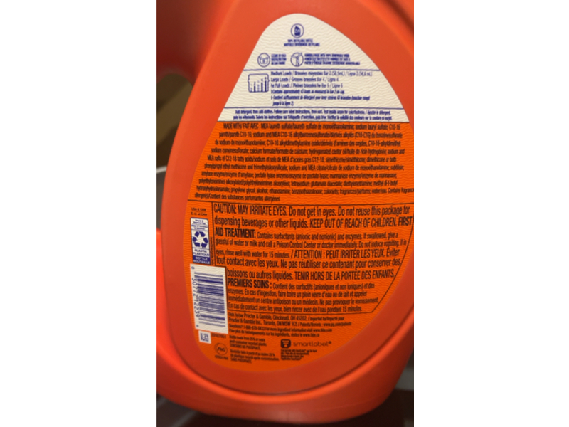 Tide Ultra Stain Release Laundry Detergent, Original, 43 Loads, 84 fl oz/2.48 L