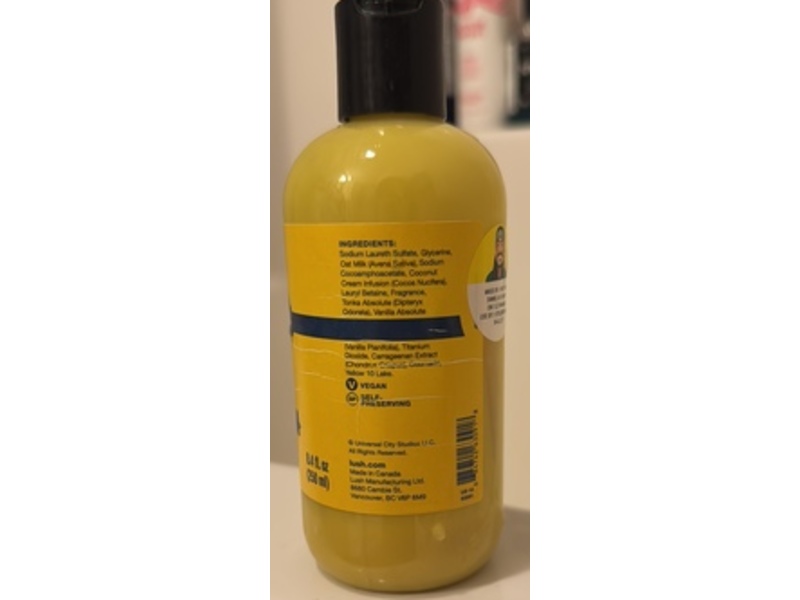 Lush Shower Cream, Bananaa, 8.4 fl oz/250 mL