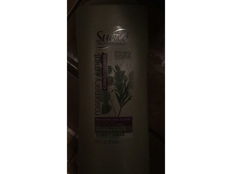 Suave Professionals Conditioner, Rosemary + Mint, 28oz (Pack of 2)
