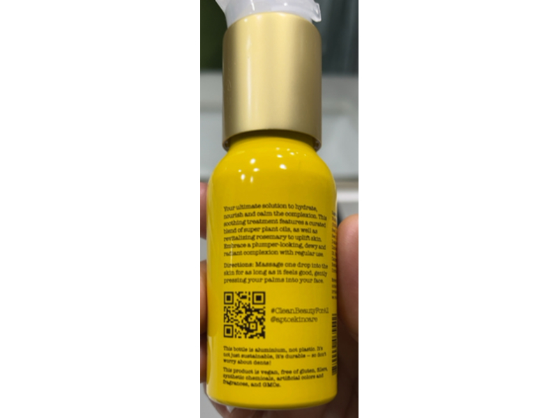 Apto Skincare Turmeric Oil, Rosemary, 2 fl oz/60 mL
