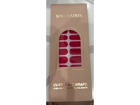 Sassy Saints Uv Free Gel Nail Wraps, Red Alert, 22 Count - thumbnail 2