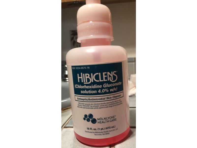 Hibiclens Antiseptic/Antimicrobial Skin Cleanser, 16 fl oz/473 mL