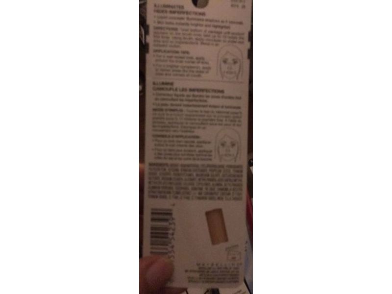 Maybelline New York Dream Lumi Highlighting Concealer, 20 Light, 0.05 fl oz/1.5 mL