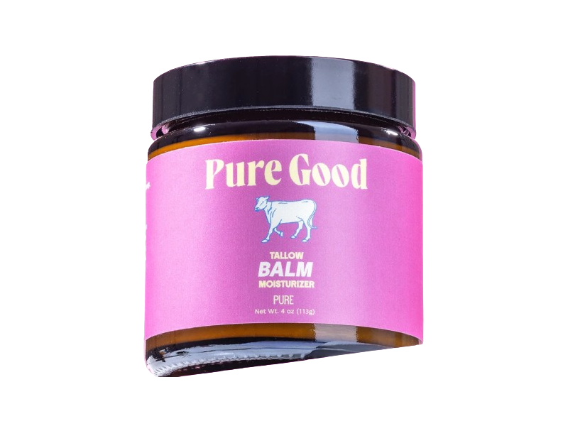 Pure Good Beef Tallow Balm, 4 oz/113 g