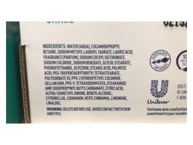 Dove Concentrate Refill & Daily Moisture Body Wash Kit